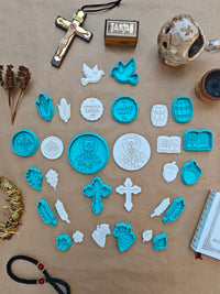 Slavski set od 15 modlica sa motivom Sveca