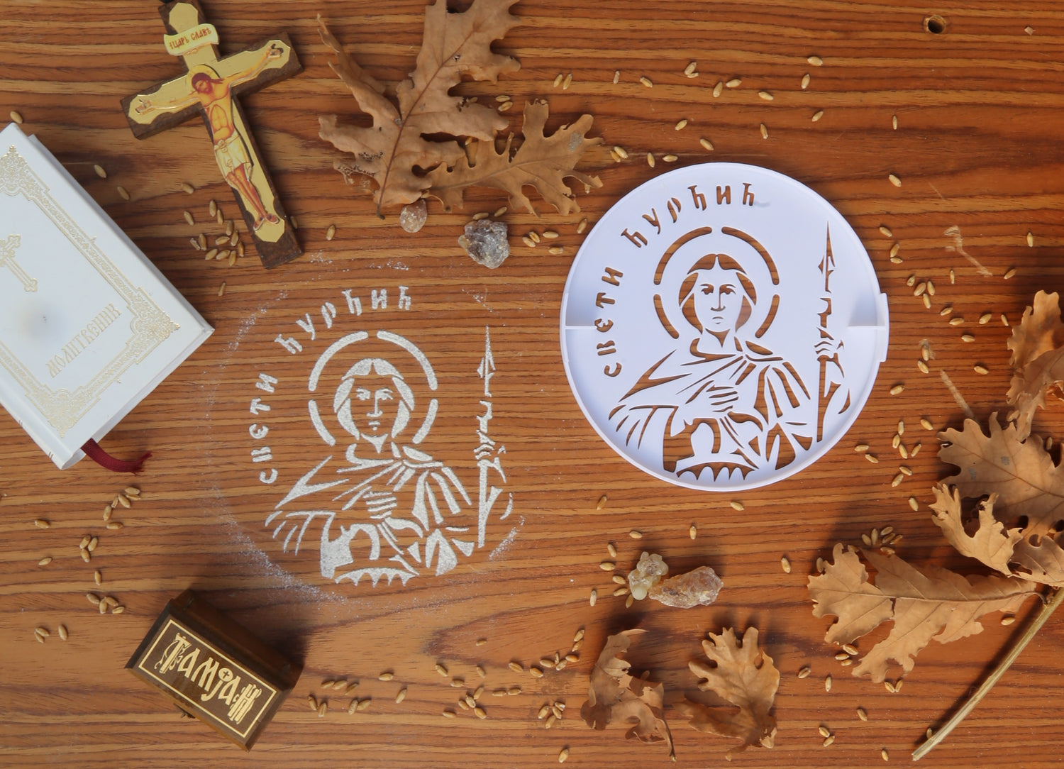 Šablon za žito Sv.  Đurđic