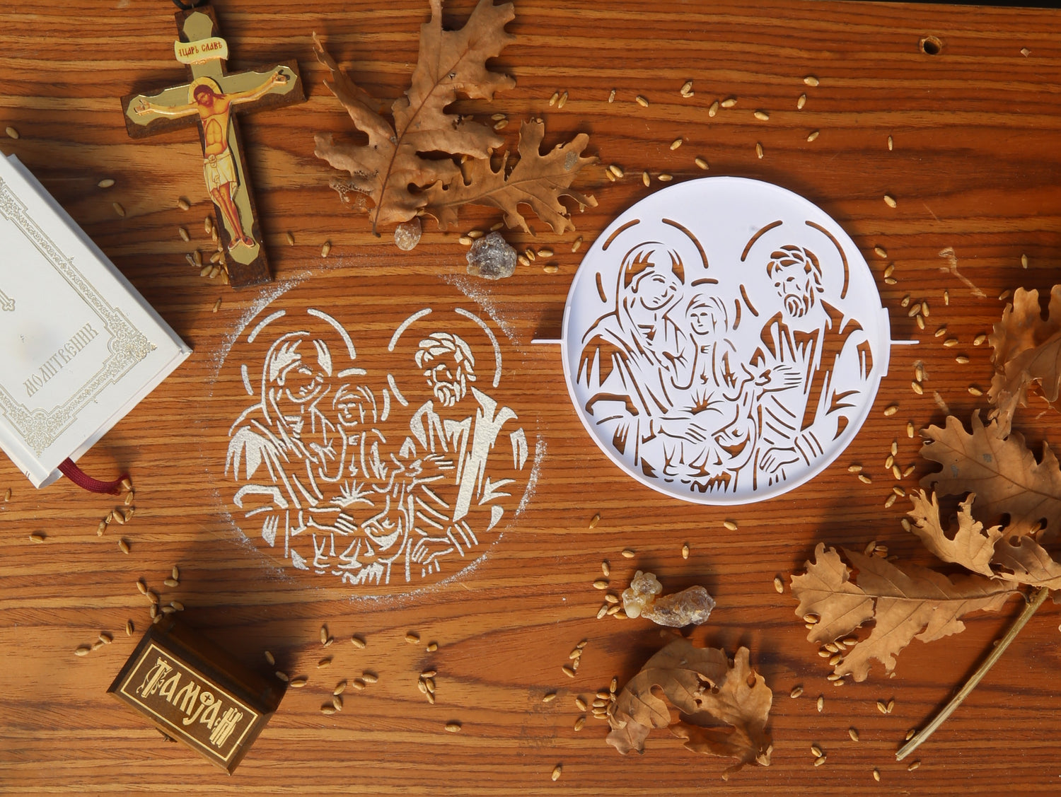 Šablon za žito Sv. Jokaim i Ana